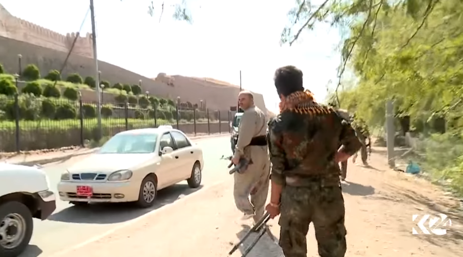 لقطات لكوردستان24 عن هجوم كركوك